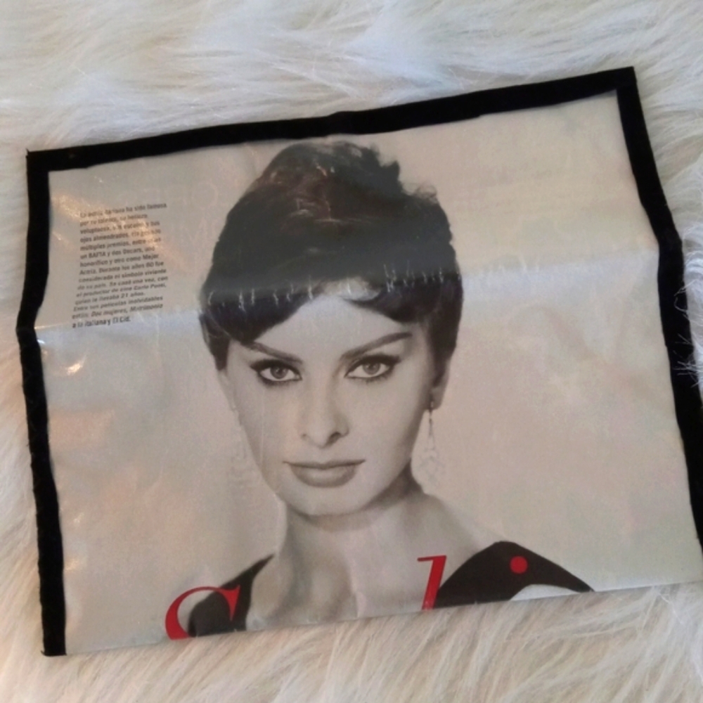 Cosmetics Bag - Sophia Lauren Beauty Italian Icon